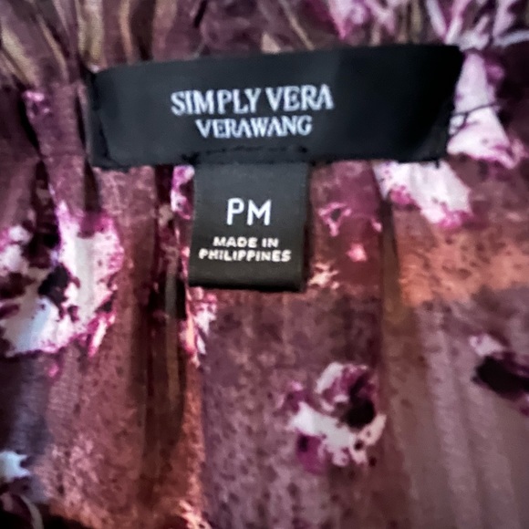 SIMPLY VERA by Vera Wang Long Sleeve Blouse - Picture 2 of 15